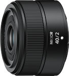 Nikon Full Frame Camera Lens 40mm f/2 Wide Angle for Nikon Z Mount Black