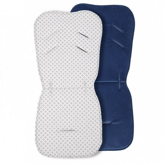 Tesoro (Baby) Κάλυμμα Καροτσιού Fabio Διπλής Όψης 35x78εκ. Μπλε