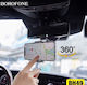 Borofone Car Mobile Mount 4.5" - 7" with Adjustable Hooks Black