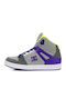 Rebound Kinder Sneakers Hoch Gray