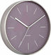 Karlsson Minimal Wall Clock Metallic Purple Ø27.5cm