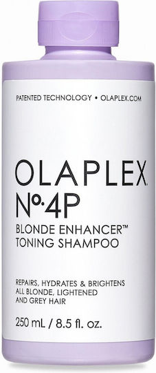 Olaplex No.4P Blonde Enhancer Toning Shampoos für Gefärbt Haare 250ml