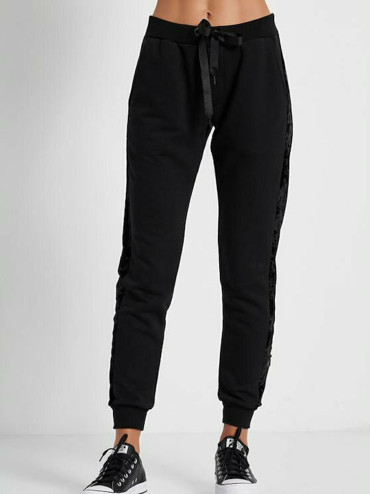 BodyTalk Velvet Jogger Women's Sweatpants with ...