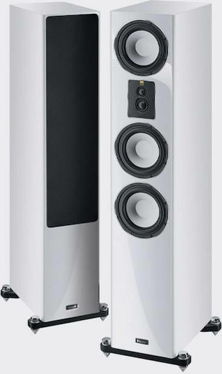 Magnat Signature 707 147240 Paar Hi-Fi Lautsprecher Boden 380W 4 Anzahl von Fahrern B21xT34.5xH105.5cm. Weiß