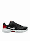 Nike Lite 2 Men's Tennis Shoes for Hard Courts Black / White / Gym Red