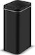 Lamart Waste Bin Waste made of Stainless Steel with Photocell Black 50lt 1pcs