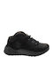Solar Wave Детски маратонки Low Slip-on Черни