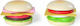 Ecotoys Set Hamburger aus Holz für 3+ Jahre