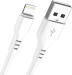 Leewello SJX-187 USB-A zu Lightning Kabel Weiß 2m