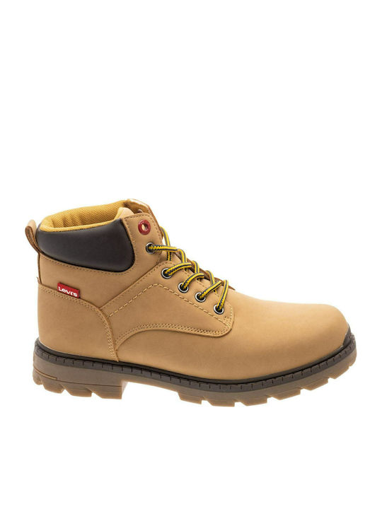 Levi's Jax Plus Δερμάτινα Παιδικά Μποτάκια με Φ...