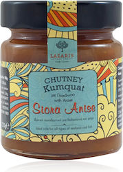 Lazaris Siora Anise Chutney Κουμκουάτ με Γλυκάνισο 220gr