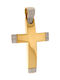 Q-Jewellery Damen Gold Kreuz 14K