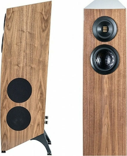 Elac Concentro S 509 S509 Pereche Boxe Hi-Fi pardoseală 340W 4 Nr. de șoferi L32.5xA46xÎ132cm. Nuci