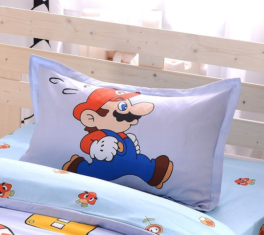 Mc Decor Kids Cotton Pillowcase 50x75cm Multicolour