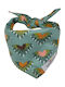 Woofmoda Aventurine Μπαντάνα Σκύλου σε Μπλε χρώμα