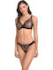 Women's Slip with Lace Black