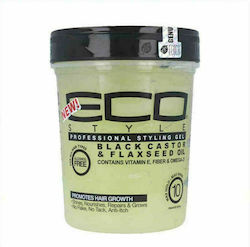 Eco Style Black Castor Gel Μαλλιών 946ml