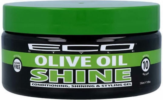 Eco Style Shine Olive Oil Гел за Коса 236мл