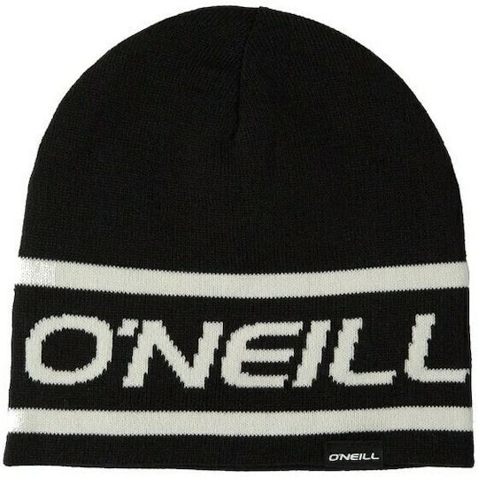Beanie Ανδρικός Reversible Σκούφος Πλεκτός σε Μαύρο χρώμα
