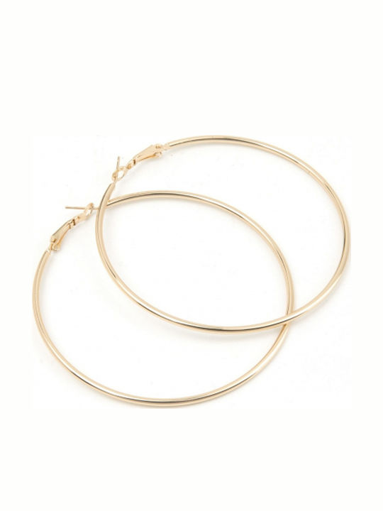 Ro-Ro Accessories Earrings Hoops made of Steel Gold Plated