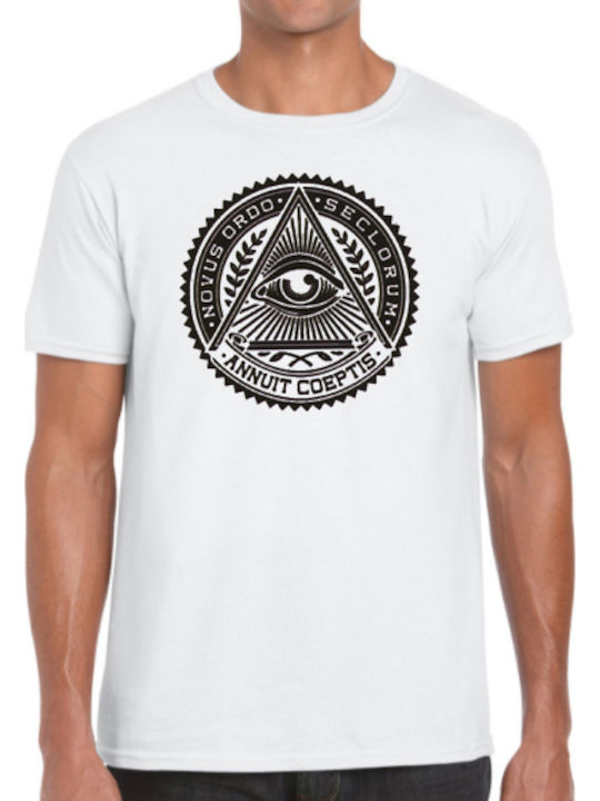 Tricou Illuminati Tricou cu mânecă scurtă pentru bărbați Illuminati