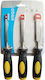 Ergo Ergo Plus Meißel Breite 6mm mit Rutschfest Griff Set 3Stück