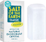 Salt of the Earth Unscented Plastic Free Αποσμητικός Κρύσταλλος σε Roll-On 75gr