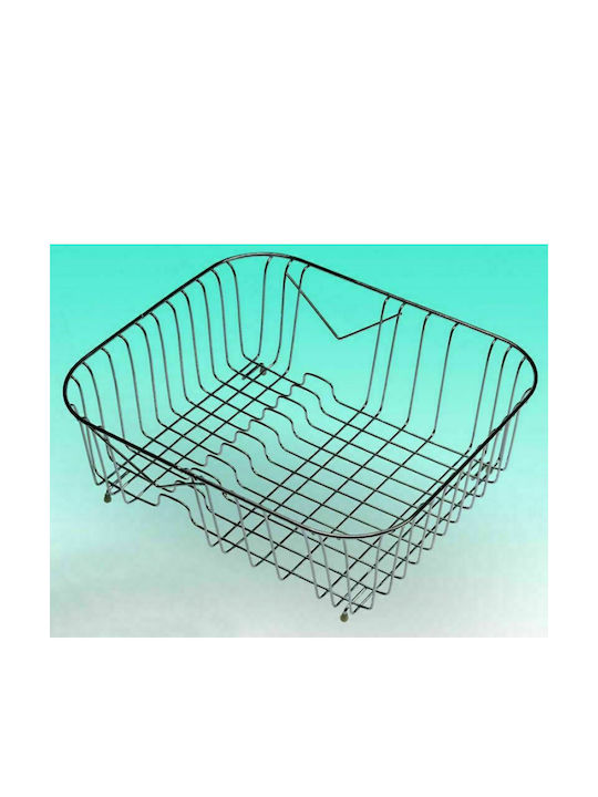 Gloria Abtropfkorb Inox Silber 39x30cm