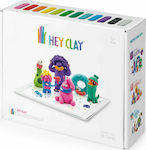 Hey Clay Claymates Τερατάκια Children's Clay Multicolours S004 440004