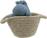 HIPPOPOTAMUS WITH BASKET