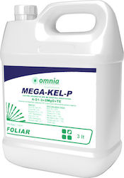 Omnia Mega-Kel-P Λίπασμα Αζώτου, Φωσφόρου, Καλίου 1lt