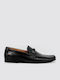 Men's Leather Moccasins Black
