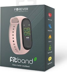 Forever SB-50 Activity Tracker with Heat Rate Monitor Pink