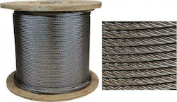 Wire rope Inox 3mm 7x19 1M (A4/316, price per meter)