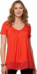 Raxevsky B21129 Bluse Orange Raxevsky B21129 Bluse Orange