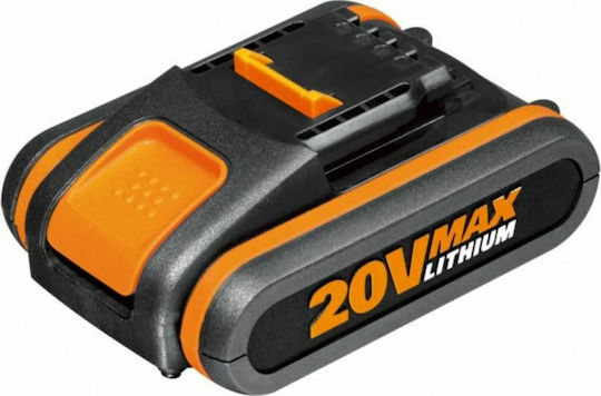Worx Μπαταρία Εργαλείου Λιθίου 20V με Χωρητικότητα 2Ah PowerShare