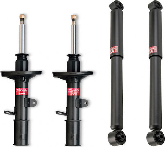 Kayaba Excel G Set Shock Absorbers 4pcs for Kia Carens 1999-2002