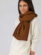 Axel 1707-0434 Women's Knitted Scarf Brown
