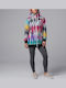 Super Shredd Prism Women's Hooded Sweatshirt Multicolour