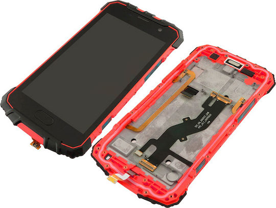 Ulefone Οθόνη mit Touch-Mechanismus für Rüstung 2 (Rot)