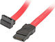 Lanberg 7-Pin SATA III - 7-Pin SATA III Cable 50cm Κόκκινο (CA-SASA-12CU-0050-R)