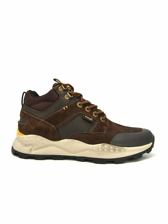 Crossy Leather Brown Men's Boots Anatomical