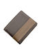 Leather Men's Wallet Classic with RFID Brown