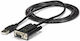 StarTech Καλώδιο RS232 9-pin female σε USB-A 1.7m