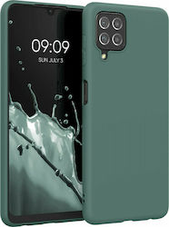 KWmobile Umschlag Rückseite Silikon Blue Green ...
