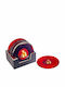 JK Home Decoration Set of Candle Holders Glass suitable for Tealights Colorful 10pcs