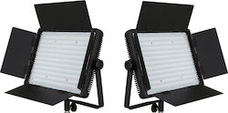 Nanlite 1200CSA LED DoubleKit Lighting Kit 3200-5600K 84W with Brightness 4536lm