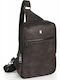 Mochila Herrentasche Sling Braun
