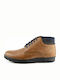 Leather Men's Boots Tabac Brown