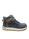 Colby Kids Boots with Zipper Blue